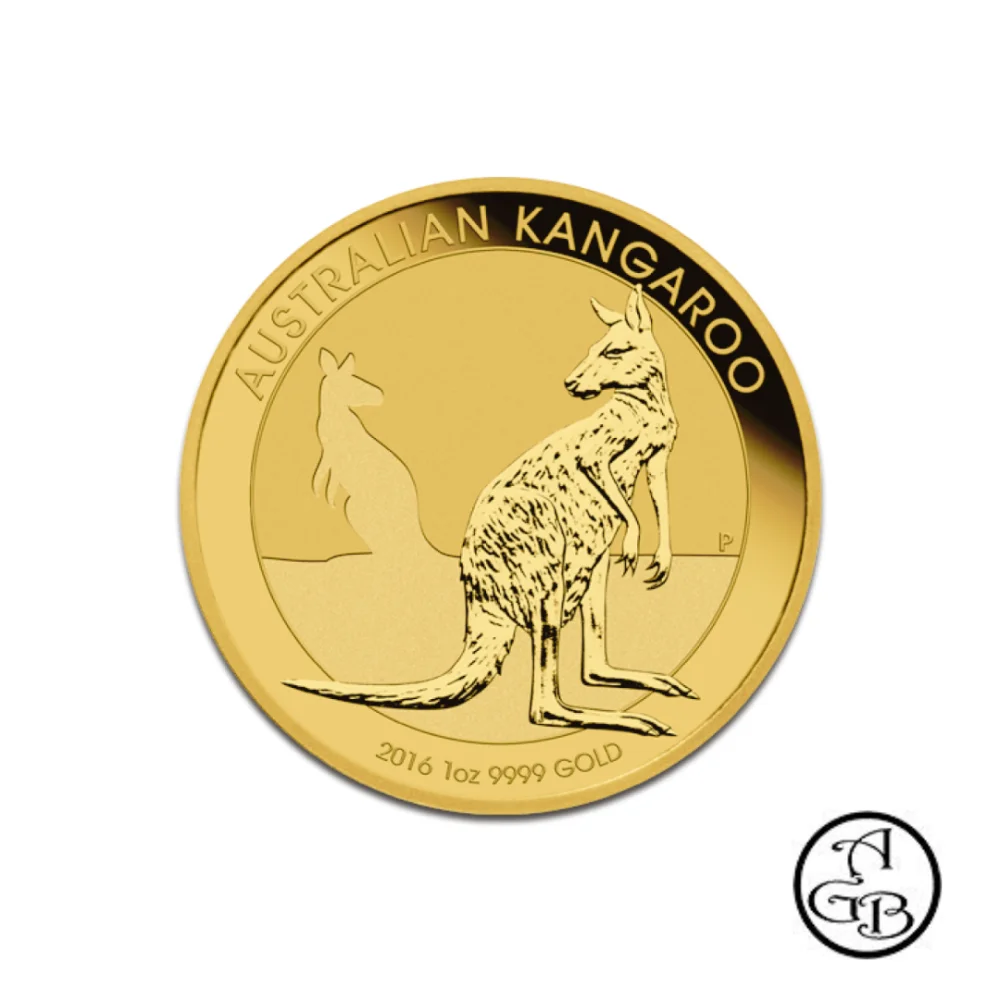 PROMOTIE! Kangaroo mixed years, 1 ounce zuiver goud