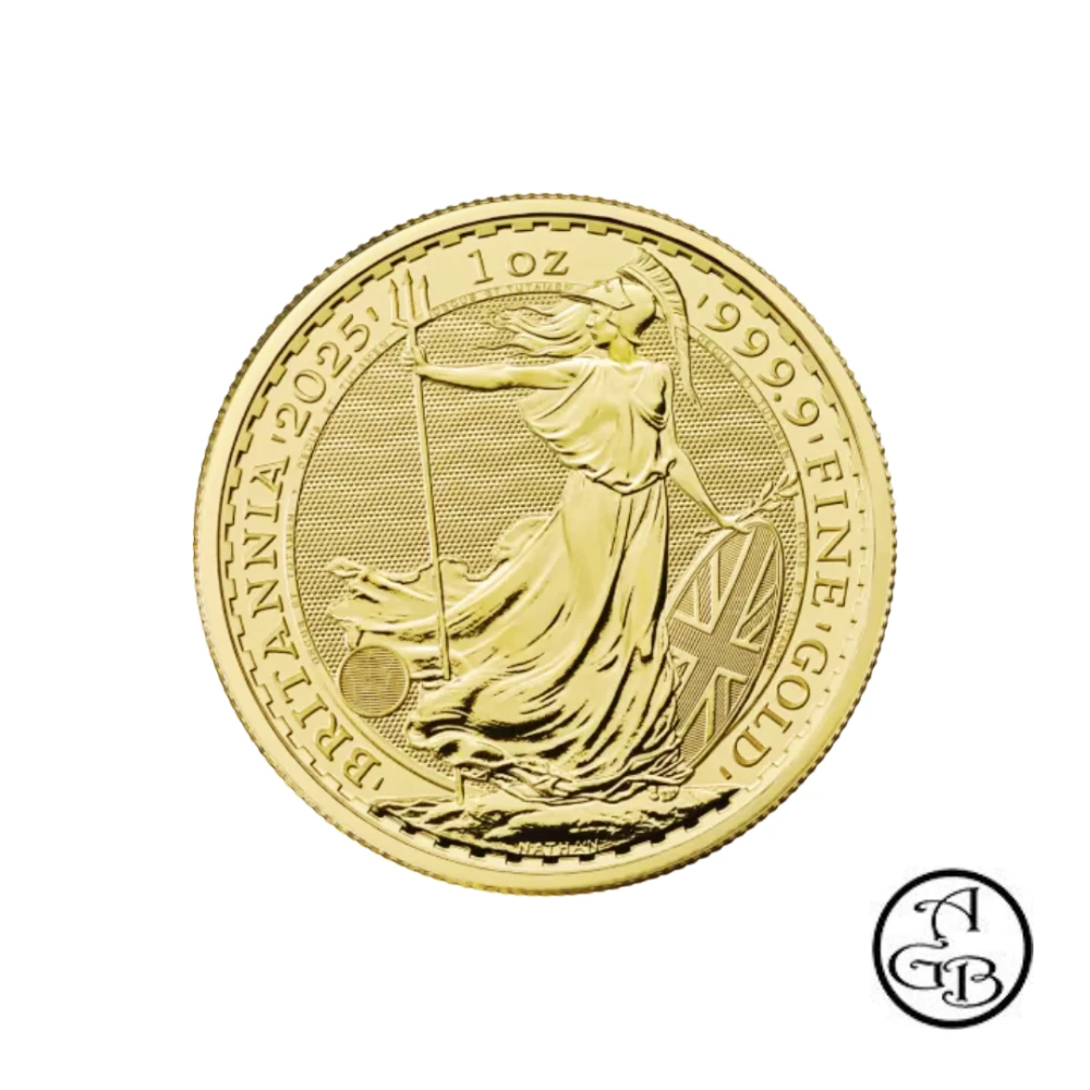 NIEUW! Britannia 2025, 1 ounce zuiver goud